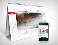 Audi Augmented Reality Calendar 2011