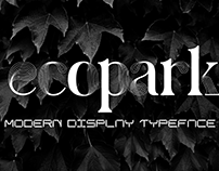 Free Font - Ecopark - Line Font