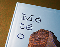 Météorites. Entre ciel et terre, editorial design