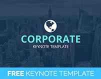 Free Corporate Keynote Presentation Template Deck