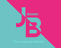 The corporate identity for Designer (Monogram Logo)