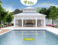 Sitio web Urbanización Alba del Bosque