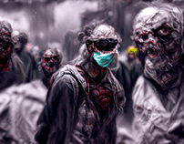 Surgical Mask wearing Zombies