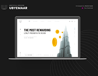 UbyEmaar Events Web Design | Free Download