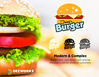 | Jimmy's Burger | Logo Design by Dezworks™