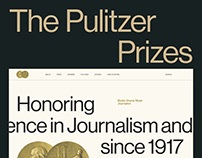 The Pulitzer Prizes site redesign