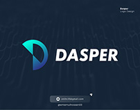 Dasper | Ai Cryptocurrency Logo design