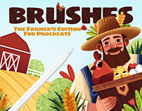 The Farmer's Procreate Brushes