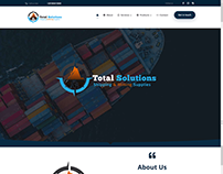 Design Website For Total Solutions Shipping Agency