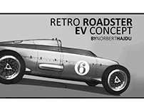 Electric Retro Racing Car
