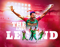 Mashrafe Fan Poster 2019 Cricket World Cup