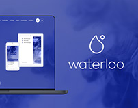 Waterloo. UI / UX design