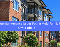 Omid Akale Explores Unique Maintenance Issues Facing