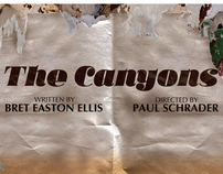 "The Canyons" - promotional movie poster