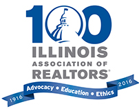 Illinois REALTORS® 100th Anniversary Logo/Branding
