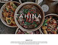 Tahina- an ecommerce store for Middle Eastern cuisine