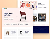 Sweet Home - Ecommerce Responsive Website Design