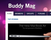 Buddy Mag Blog Theme