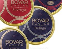 BOYAR CAVIAR branding & workflow
