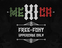 MEXICA - Free font