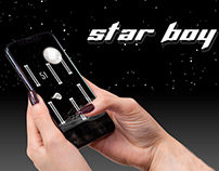 Star Boy - the mobile application design.