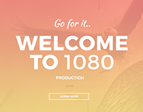 Website Template ; 1080 production house