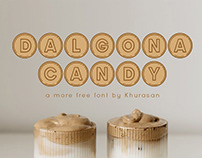 Dalgona Candy Display Font