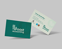 Boost Accounting Business Cards