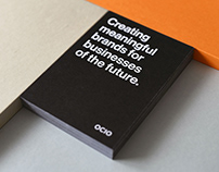 OCIO Brand cards. Brand strategy.