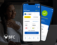BFC Payments App | UX/UI Design