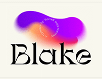 Blake - Display Typeface