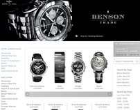 Benson Trade eCommerce Website