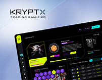 KryptX - Gamified crypto trading platform