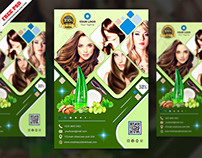 Beauty and Skin Care Flyer Design Free PSD