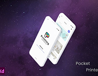 Pocket Printer | UI\UX design | Ecommerce | Mobile app