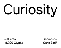 SK Curiosity Typeface