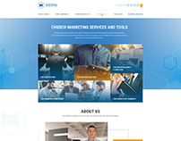 Marketing Campaign Landing Page for Church - PSD