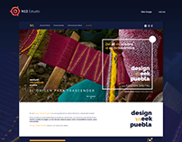 Design Week Puebla 2020 - Webdesign for an event