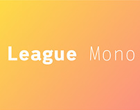 League Mono - Variable, Open Source, Monospace Font