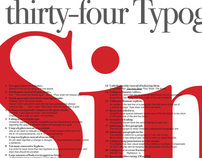 34 Typographic Sins