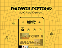Mamooth Festival - UI/UX app design