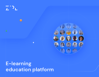 E-learning education platform