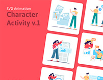 Character Activity | SVG Animation