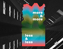 more & more, less & less