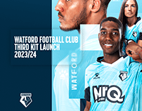 Watford Football Club Third Kit Launch 2023/24