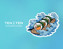 Sushi telegram stickers