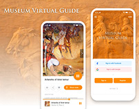 Museum virtual guide mobile app design