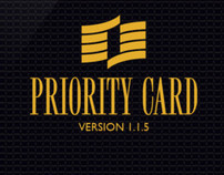 Priority Card iOS application