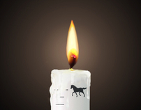 PETA Syringe Candle (2012 One Show Merit)