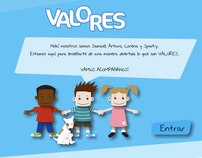 Valores infantiles (juego interactivo)